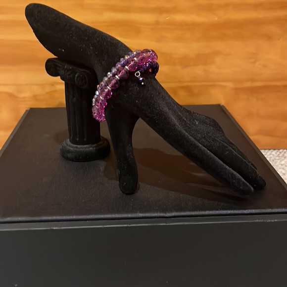 Purple Wrap Bracelet - Picture 5 of 6